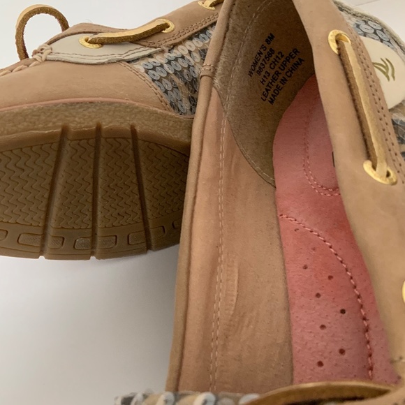 Sperry Top Sider Wedge Boat Shoes. Size 8. - Picture 10 of 11